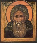 unknow artist The Archimandrite Zinon,Saint Sergius of Radonezh oil